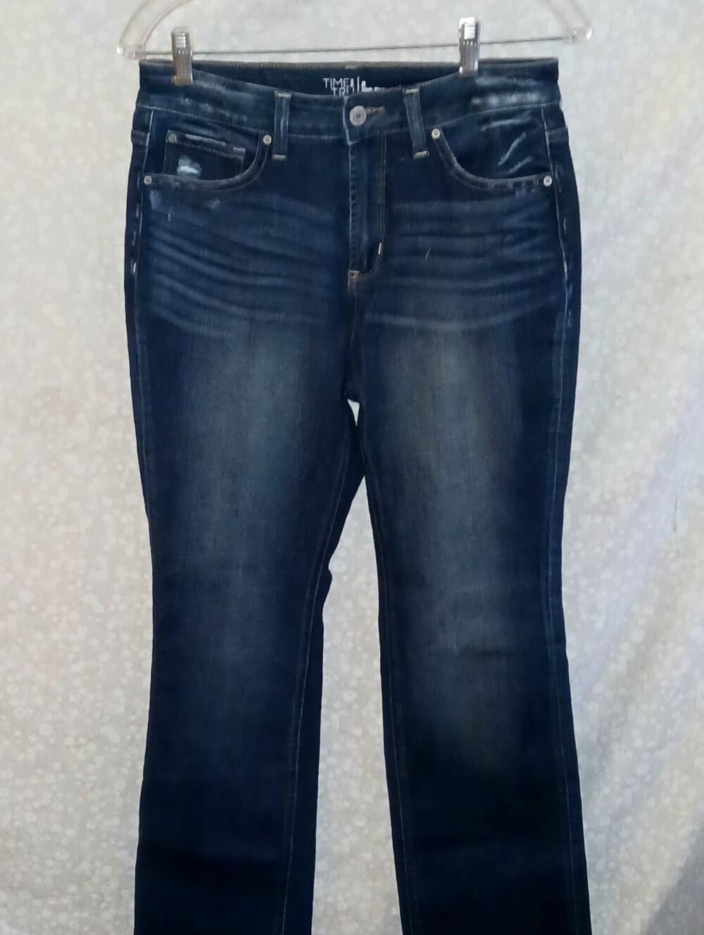 Sz8 Womens Dark Blue Jeans NWOT Time & Tru